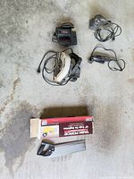 overview of all six tools on floor