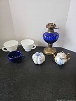 Group shot showing all six items