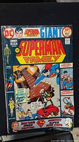 Front cover of The Superman Family Giant #197 comic showing title, characters, price 50¢, May date