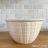 Side view showing exterior grid pattern and overall condition