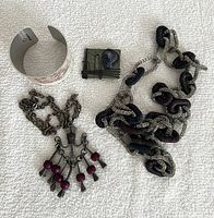 Group shot of all four jewelry pieces