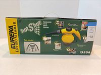 Retail box showing model and features