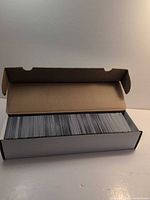 Closed 800-count card box full of MTG cards