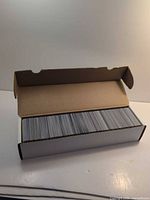 Closed cardboard 800-count box filled with MTG cards