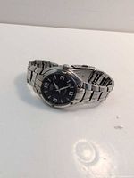 Full view of watch with bracelet fastened