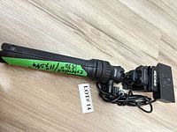 Webcam and tripod folded