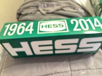 Box end showing 1964-2014 Hess branding