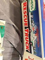 Hess Rescue Truck box side panel displaying branding and graphics