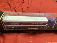 Full view of boxed die-cast model showing USPS livery and Liberty Classics branding
