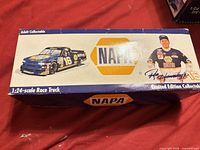 outer box showing NAPA branding, truck image and Ryan Newman photo