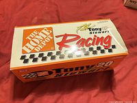 Top of original Home Depot Racing box