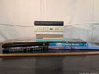 Full stack of books front view