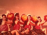 Hula dancers slide example