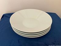 Stack of four bowls showing size and profile