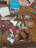 Overview of all items on table