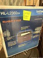Front of Brother HL-L2360DW retail box