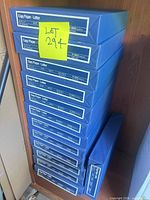 Stack of sealed letter copy paper reams