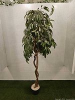 Full view of artificial tree