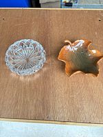 Top view of both items side-by-side on table