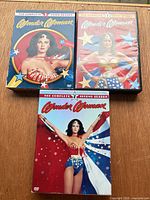 All three Wonder Woman season DVD box sets