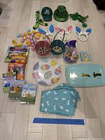 Full layout of Easter and St Patrick’s items