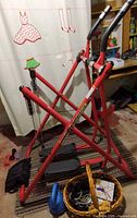 Full view of Body Champ cardio glider stepper with accessories nearby