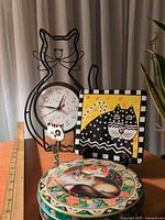 Group view of all four cat-themed items