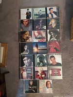 Full layout of all 20 CD jewel cases