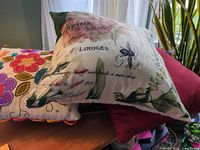 Group view of all three pillows stacked