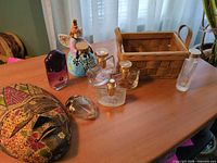 Group shot of all items on table