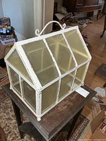 Full view of terrarium front angled side