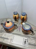 Group shot of all five pieces