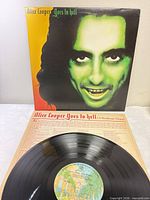 Front album jacket with inner sleeve and record displayed
