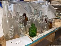 Group shot of entire assortment on table, showing variety of sizes and colors