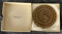 Medal in open original box