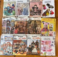 All 12 pattern envelopes front view