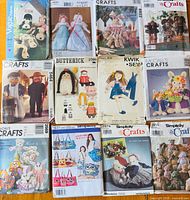 All 12 pattern envelopes laid out for full lot overview