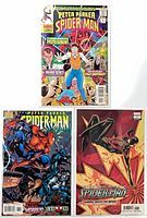 Group shot of all three bagged & boarded comics