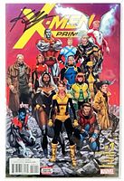 Front cover of X-Men Prime #1 comic, bagged