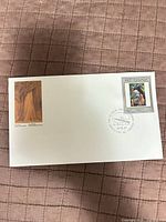 Front of FDC showing cachet and stamp