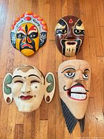 Four masks overview