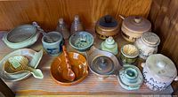 Overview of entire assortment on shelf