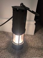 Lamp illuminated showing converted electric function