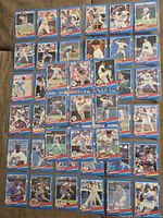 Group shot of all cards laid out showing fronts