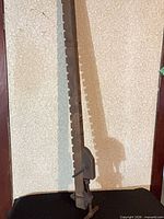 Full view of wooden bar clamp