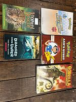 Group shot of all five paperback books