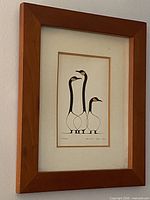 Front view of framed Friends print showing full artwork and frame