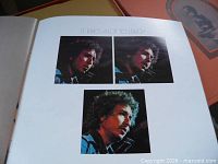 Color booklet page featuring performer portrait photographs