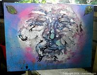 Front view of full painting