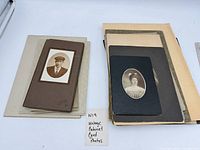 Stack of cabinet cards showing variety of mounts